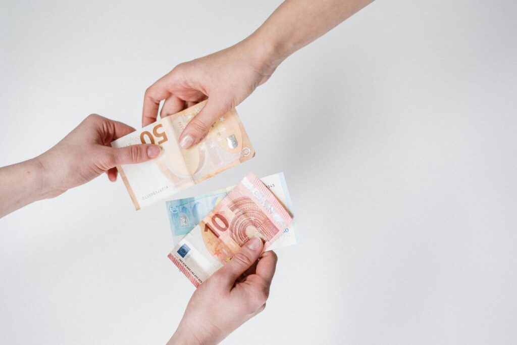 Geld betalen